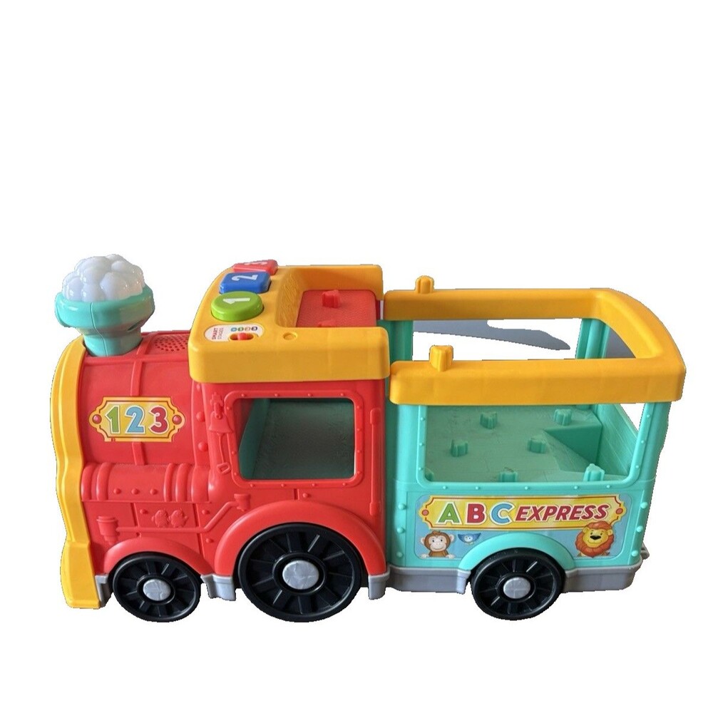 Fisher Price Little People Big ABC Animal Train Works No Animals